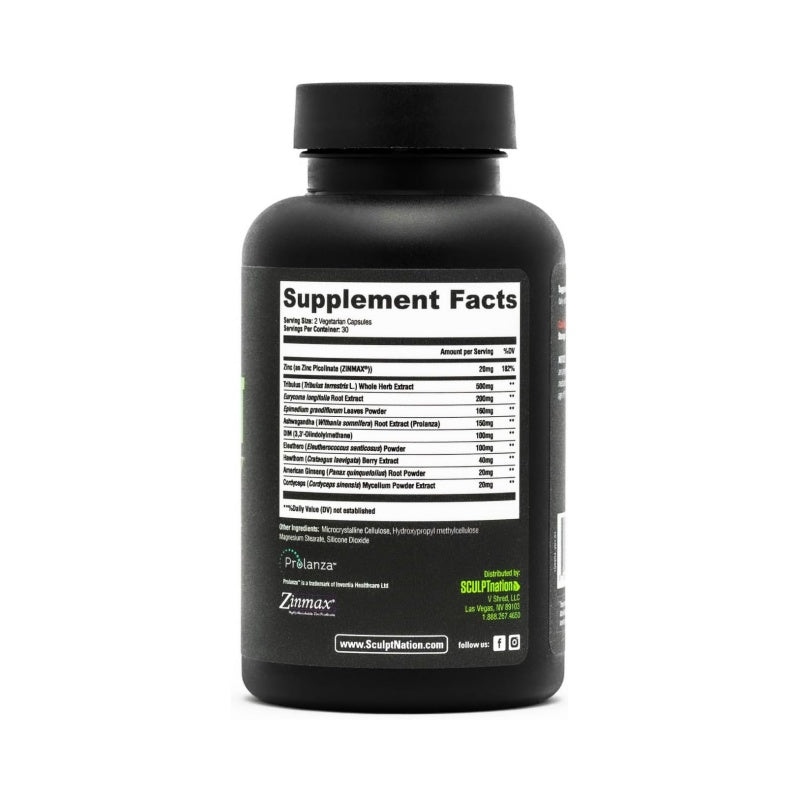 Sculpt Nation by V Shred Test Boost Max - Testosterone Supplement for Men